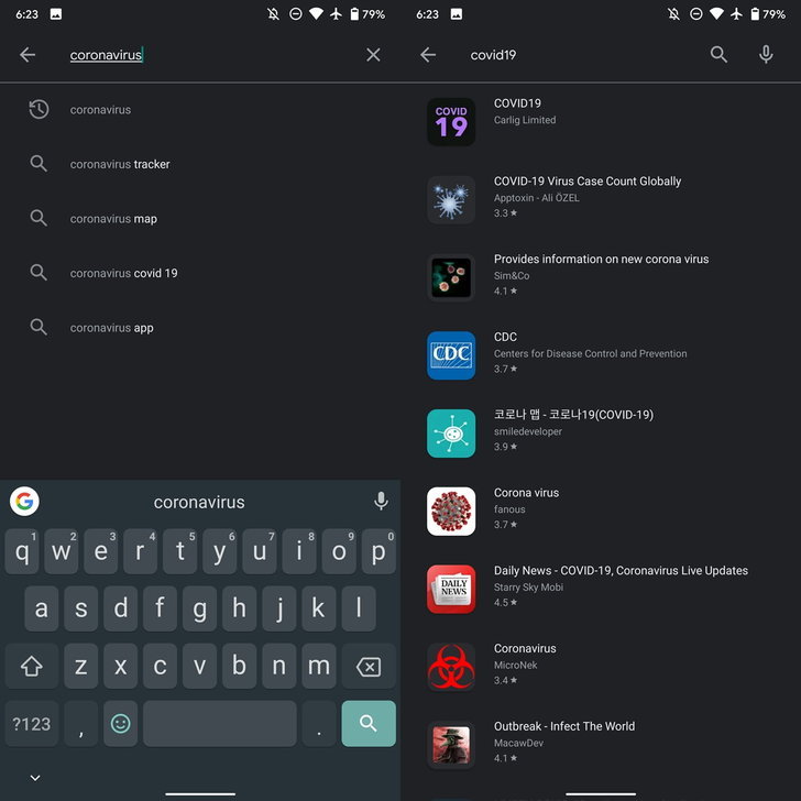 google-play-elimina-coronavirus
