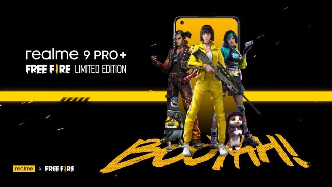 Realme 9 Pro Plus llega con especial Free Fire Special Edition